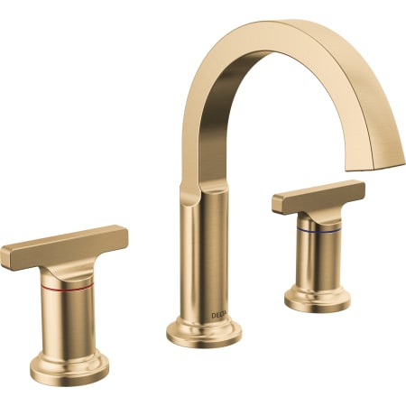 A large image of the Delta 355887-DST Lumicoat Champagne Bronze