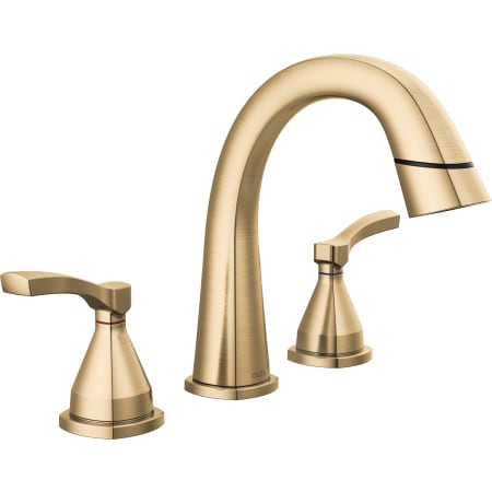 A large image of the Delta 35775-PD-DST Lumicoat Champagne Bronze