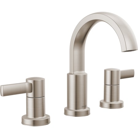 A large image of the Delta 35855LF SpotShield Brushed Nickel