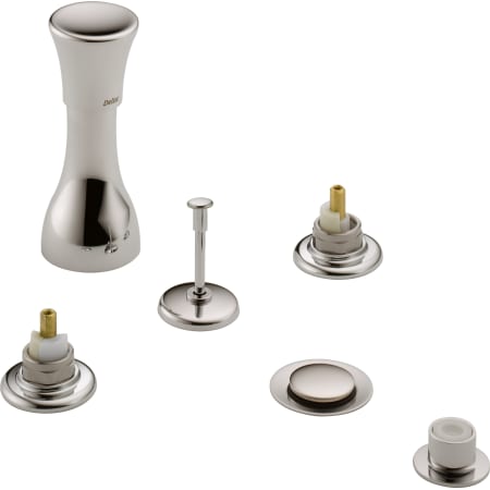 A large image of the Delta 44-LHP Brilliance Polished Nickel