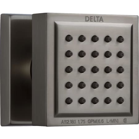 A large image of the Delta 50150 Lumicoat Black Stainless
