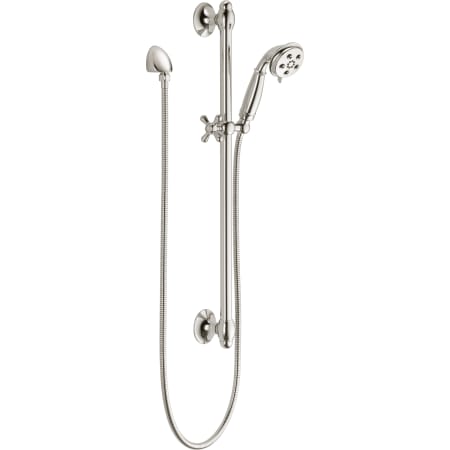 A large image of the Delta 51308 Brilliance Polished Nickel