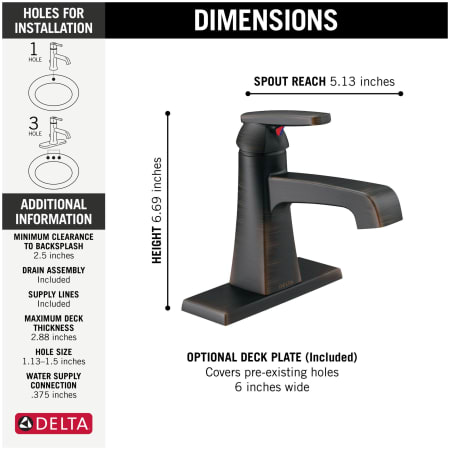 A large image of the Delta 564-MPU-DST Alternate View