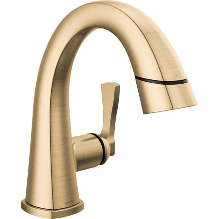 A large image of the Delta 577-PD-DST Lumicoat Champagne Bronze