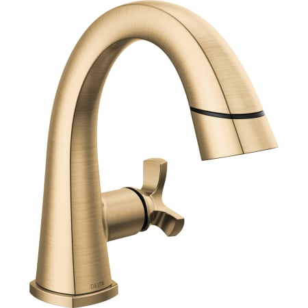 A large image of the Delta 5776-PD-DST Lumicoat Champagne Bronze
