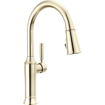 A large image of the Delta 9184-DST Lumicoat Polished Nickel