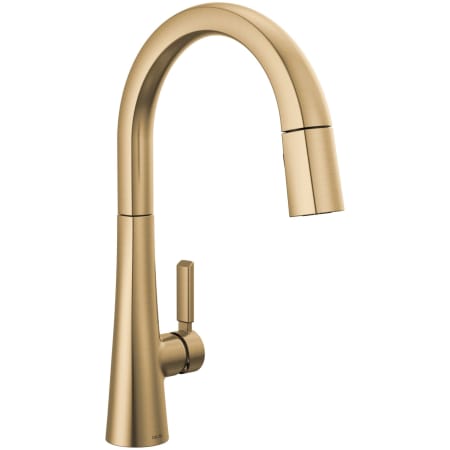 A large image of the Delta 9191-PR-DST Lumicoat Champagne Bronze