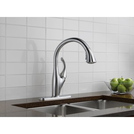 Details about   Delta Addison Pull-Down Sprayer Kitchen Faucet in Champagne Bronze 9192-CZ-DST * 