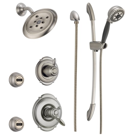 A large image of the Delta DSS-Victorian-1703-H2O Brilliance Stainless