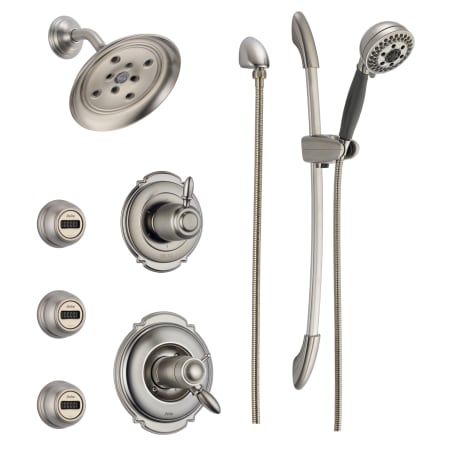 A large image of the Delta DSS-Victorian-17T03-H2O Brilliance Stainless
