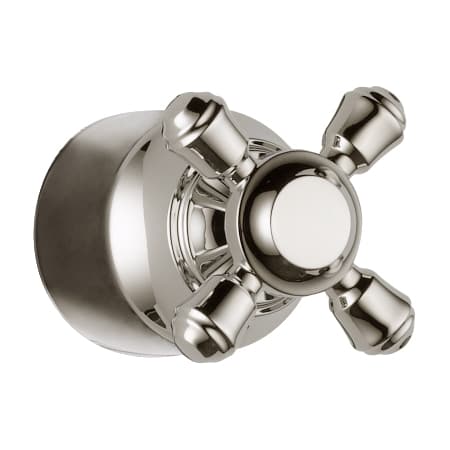 A large image of the Delta H595 Brilliance Polished Nickel
