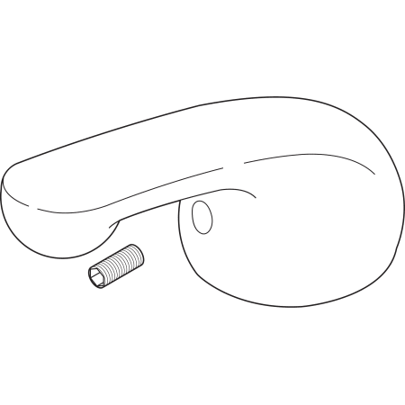 A large image of the Delta RP21469 White