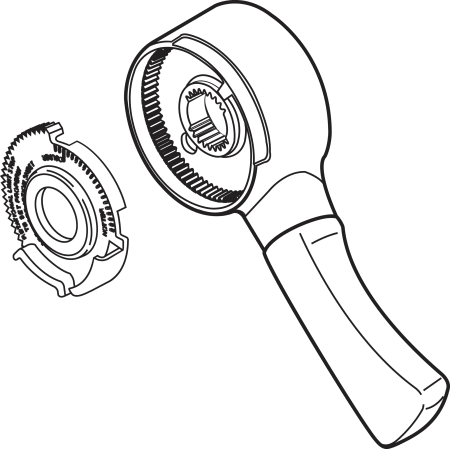 A large image of the Delta RP61271 Chrome