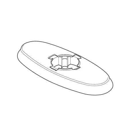 A large image of the Delta RP70177 Brilliance Stainless