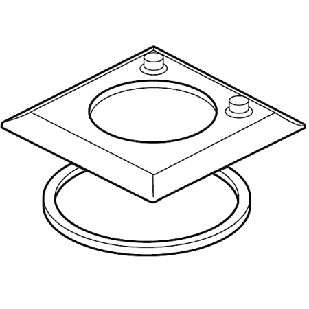 A large image of the Delta RP75190 Brilliance Polished Nickel