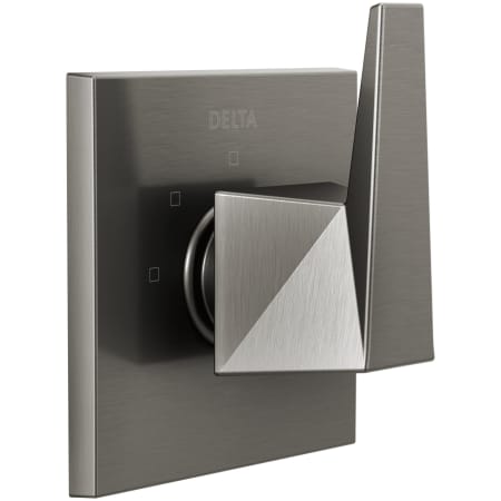 A large image of the Delta T11843 Lumicoat Black Stainless