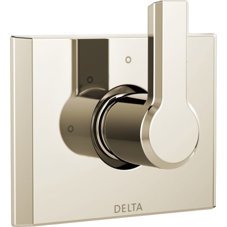 A large image of the Delta T11899 Lumicoat Polished Nickel