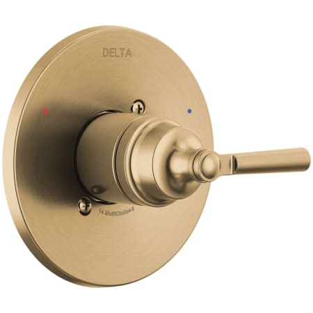 A large image of the Delta T14035 Champagne Bronze