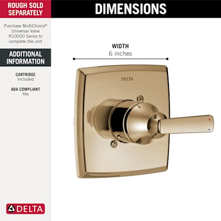 A large image of the Delta T14064 Alternate Image