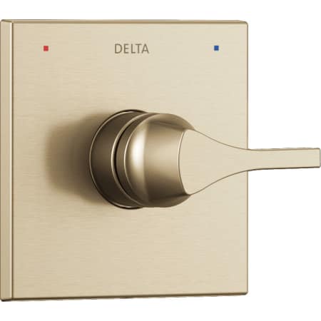 A large image of the Delta T14074 Champagne Bronze