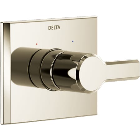 A large image of the Delta T14099 Lumicoat Polished Nickel