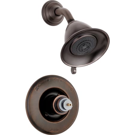 A large image of the Delta T14255-LHP Venetian Bronze