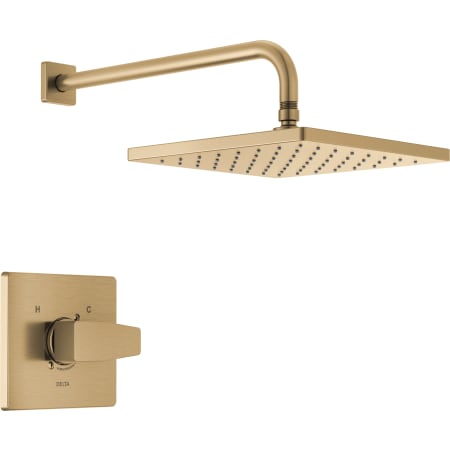 A large image of the Delta T14268-PP Champagne Bronze