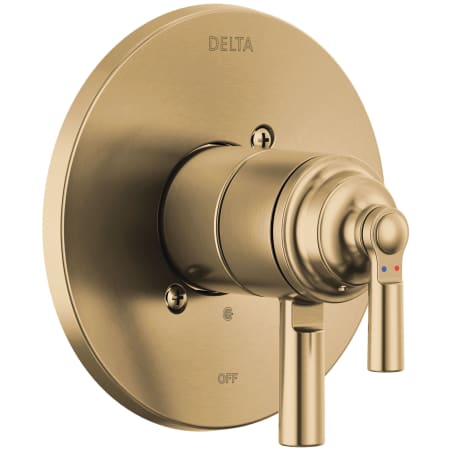 A large image of the Delta T17035 Champagne Bronze
