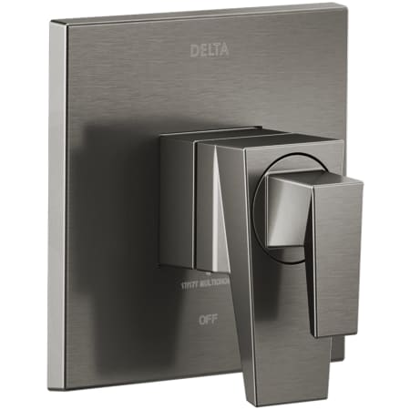 A large image of the Delta T17043 Lumicoat Black Stainless