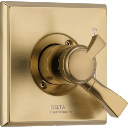 A large image of the Delta T17051 Champagne Bronze