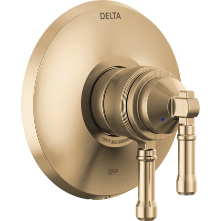 A large image of the Delta T17084 Lumicoat Champagne Bronze