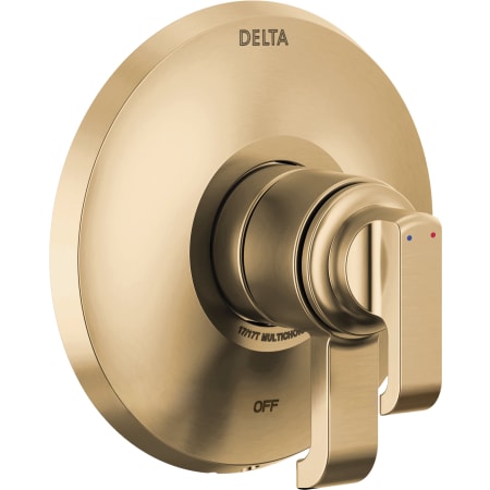A large image of the Delta T17089 Lumicoat Champagne Bronze