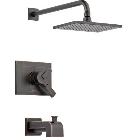 A large image of the Delta T17453 Venetian Bronze