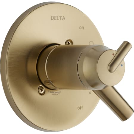 A large image of the Delta T17T059 Champagne Bronze