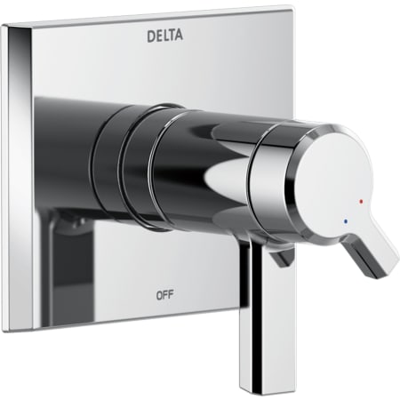 A large image of the Delta T17T099 Lumicoat Chrome