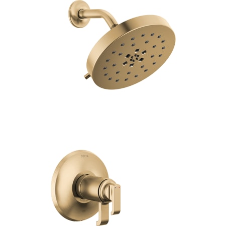 A large image of the Delta T17T289 Lumicoat Champagne Bronze