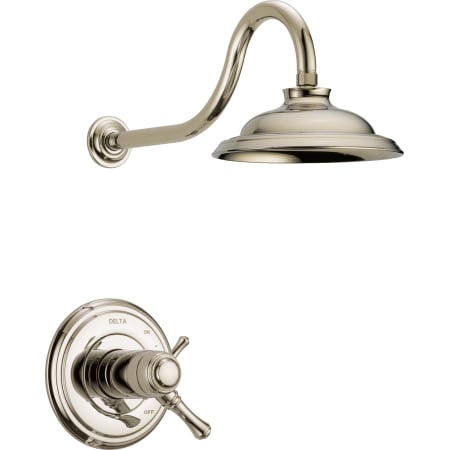 A large image of the Delta T17T297-WE Brilliance Polished Nickel