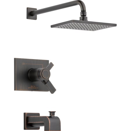 A large image of the Delta T17T453 Venetian Bronze