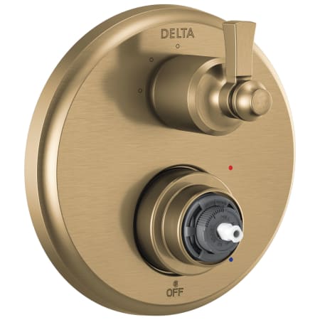 A large image of the Delta T24856-LHP Champagne Bronze