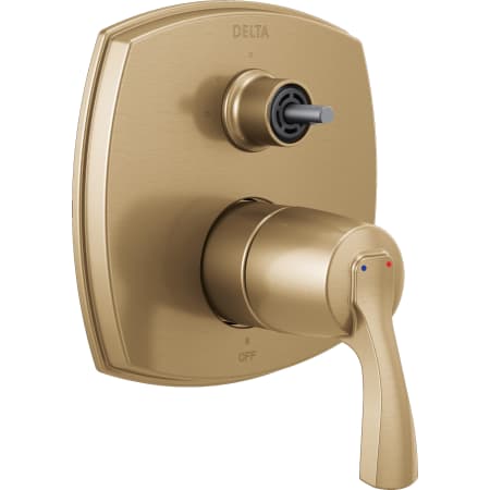 A large image of the Delta T24876-LHP Lumicoat Champagne Bronze