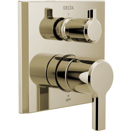 A large image of the Delta T24899 Lumicoat Polished Nickel