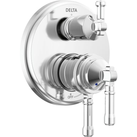 A large image of the Delta T27884 Lumicoat Chrome