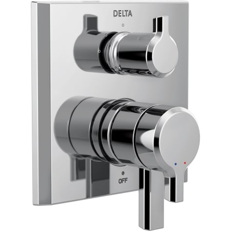 A large image of the Delta T27899 Lumicoat Chrome