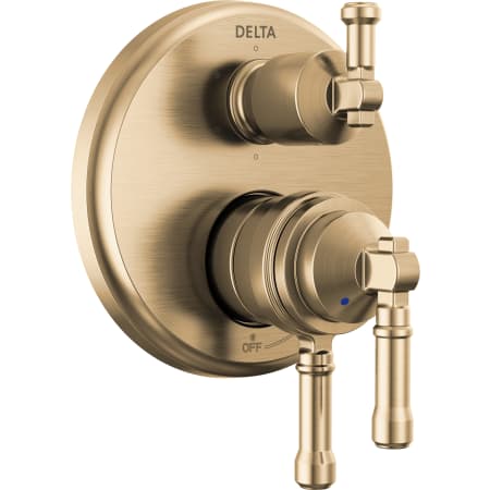 A large image of the Delta T27984 Lumicoat Champagne Bronze