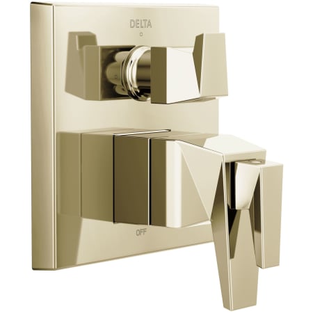 A large image of the Delta T27T843 Lumicoat Polished Nickel