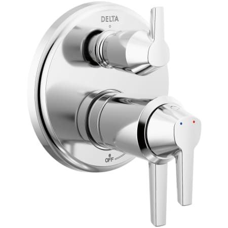 A large image of the Delta T27T871 Lumicoat Chrome