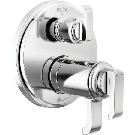 A large image of the Delta T27T889 Lumicoat Chrome