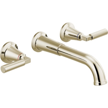 A large image of the Delta T3548LF-WL Brilliance Polished Nickel