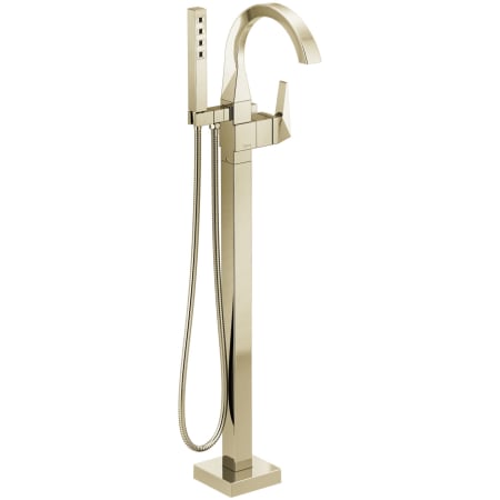 A large image of the Delta T4746-FL Lumicoat Polished Nickel
