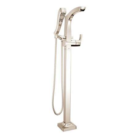 A large image of the Delta T4752-FL Brilliance Polished Nickel